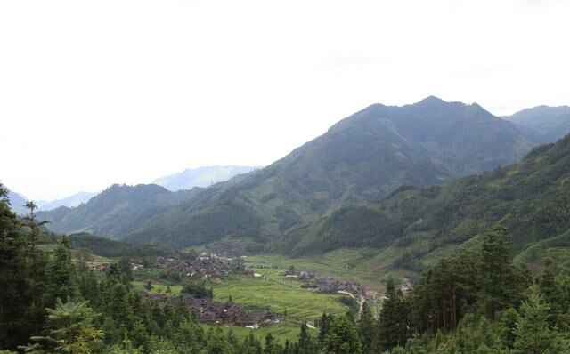 贵州省从江县刚边乡刚边村秋日美景