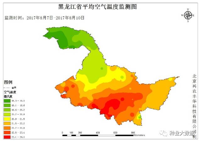 病虫气象情报|8月7日-10日气候条件对黑龙江省春玉米灌浆期病虫害发生