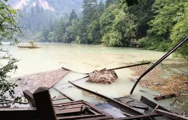 地震前九寨沟景区