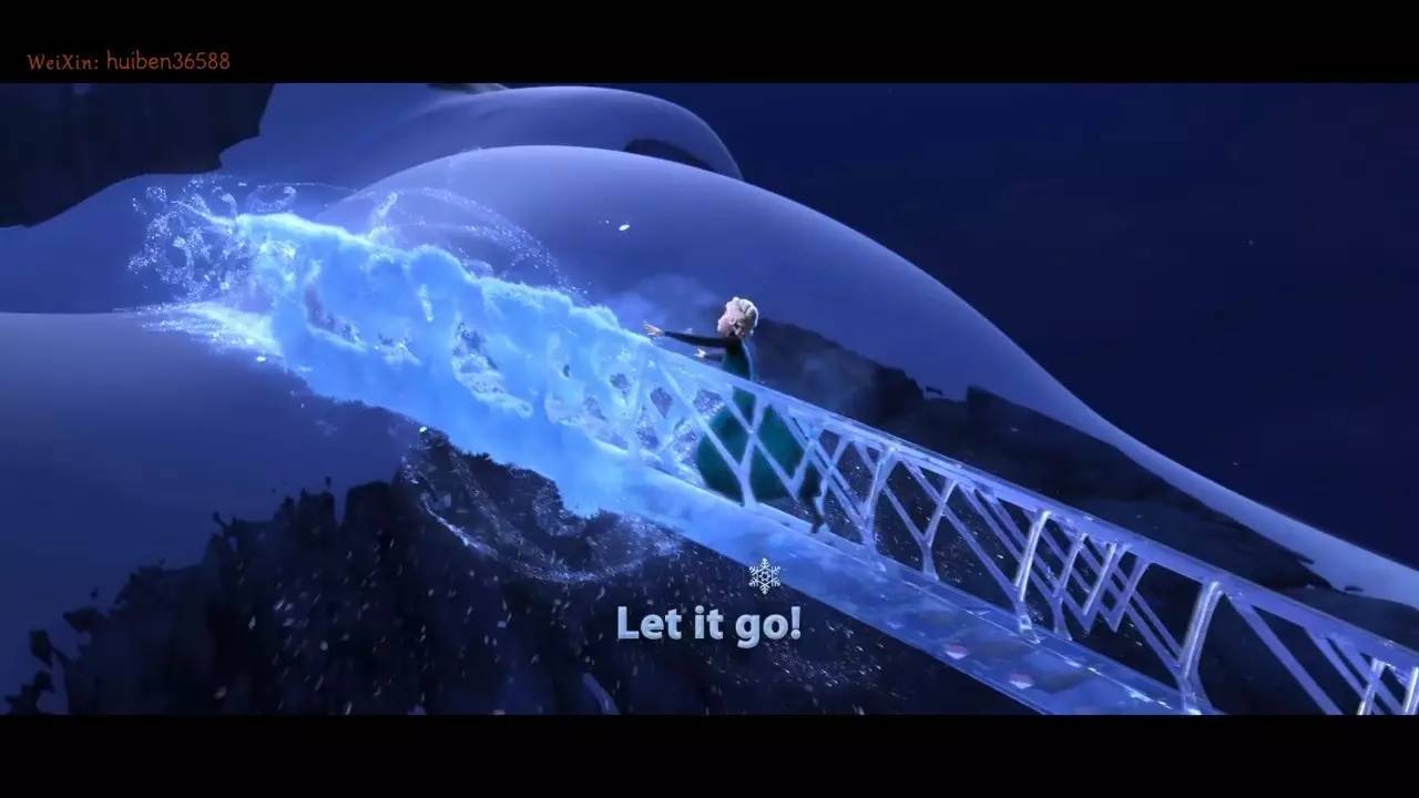 收藏动画视频letitgo冰雪奇缘frozen主题曲