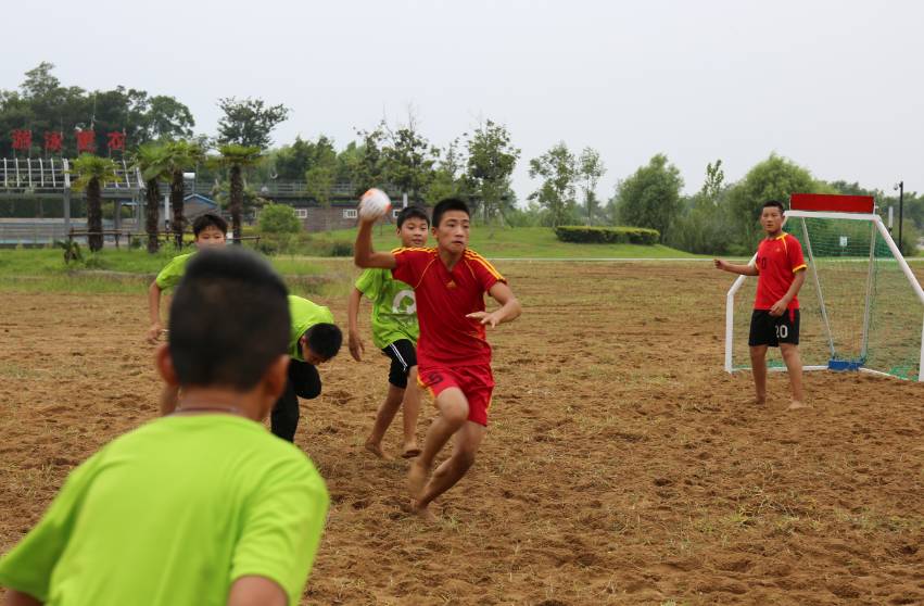 2017江苏省青少年沙滩三门球公开赛在骆马湖湖滨浴场火热开赛