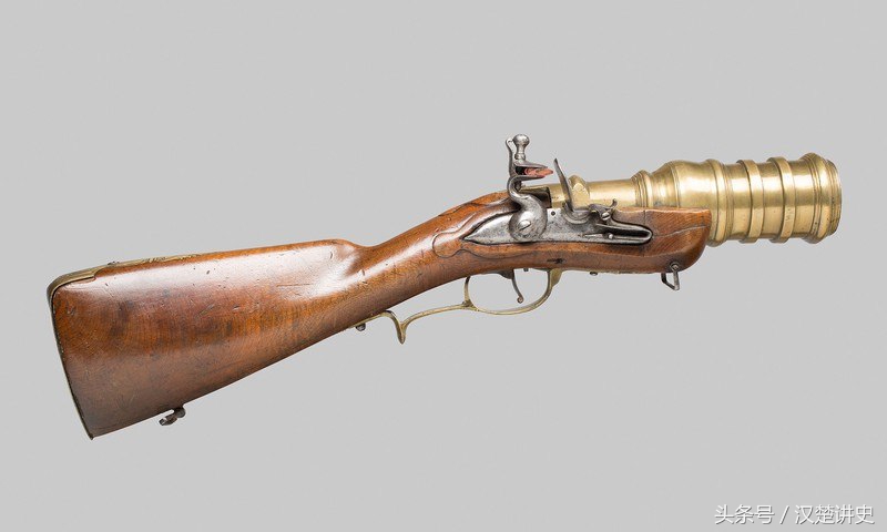 德国榴弹发射器,约1740年