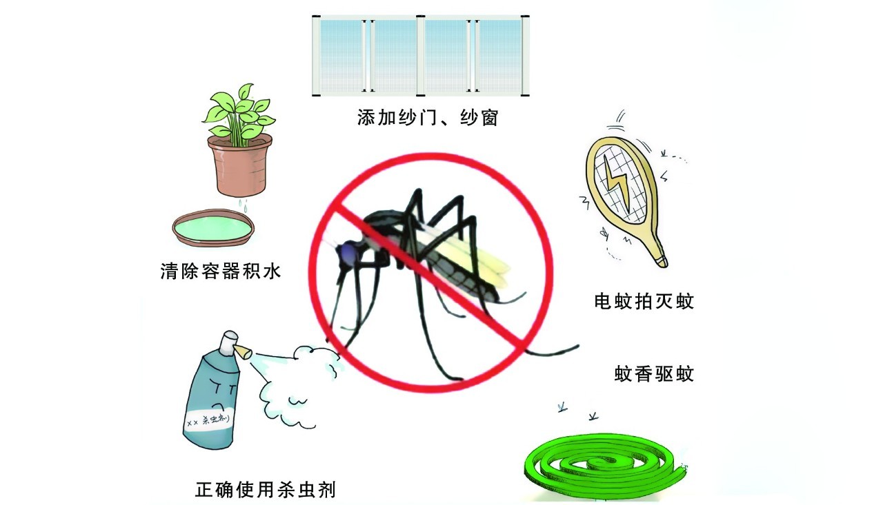 关注健康防蚊灭蚊预防寨卡病毒病