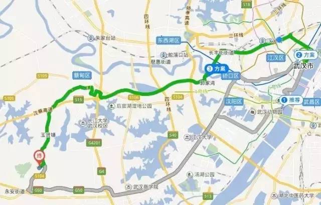 市区-汉蔡高速-蔡甸出口下-104省道(往永安方向13公里-野战国防