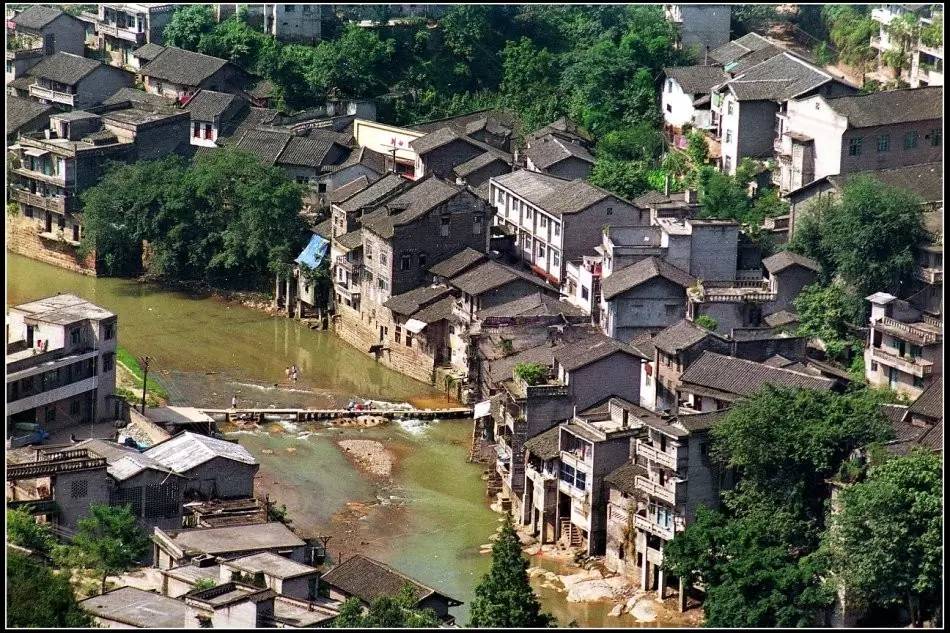 万州新田古镇曾经的繁华及消失的过程.