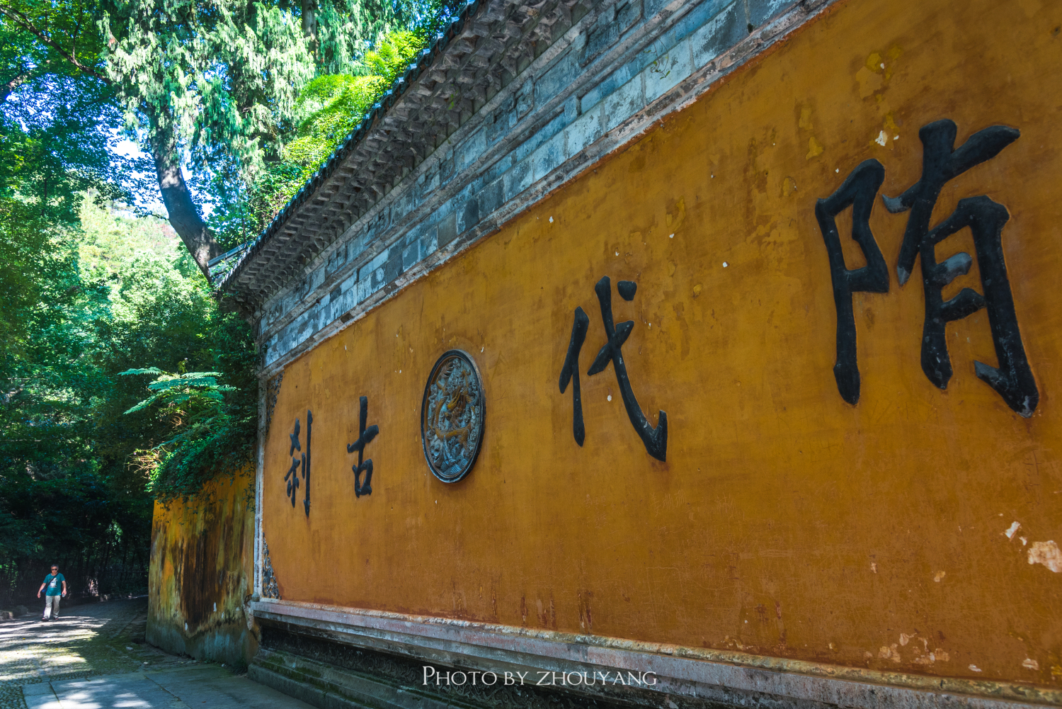 国清寺,天台宗祖庭,每年日本,韩国僧人都来朝拜