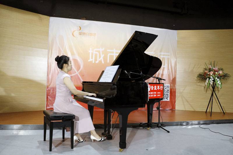 2017年8月12日,剑胆琴心钢琴工作室林涓老师优秀学生音乐观摩会在朝启