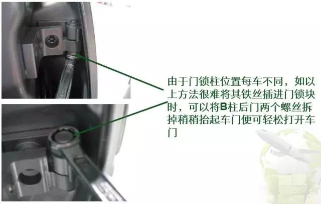 斯柯达明锐车门里外打不开处理方案