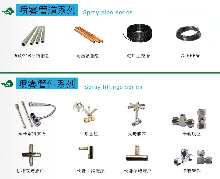 雾森系统设备规格参数及型号