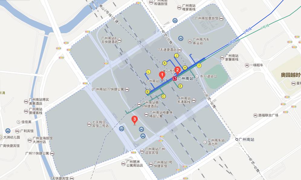 广州南站地址:广东省广州市番禺区石壁街道石壁村