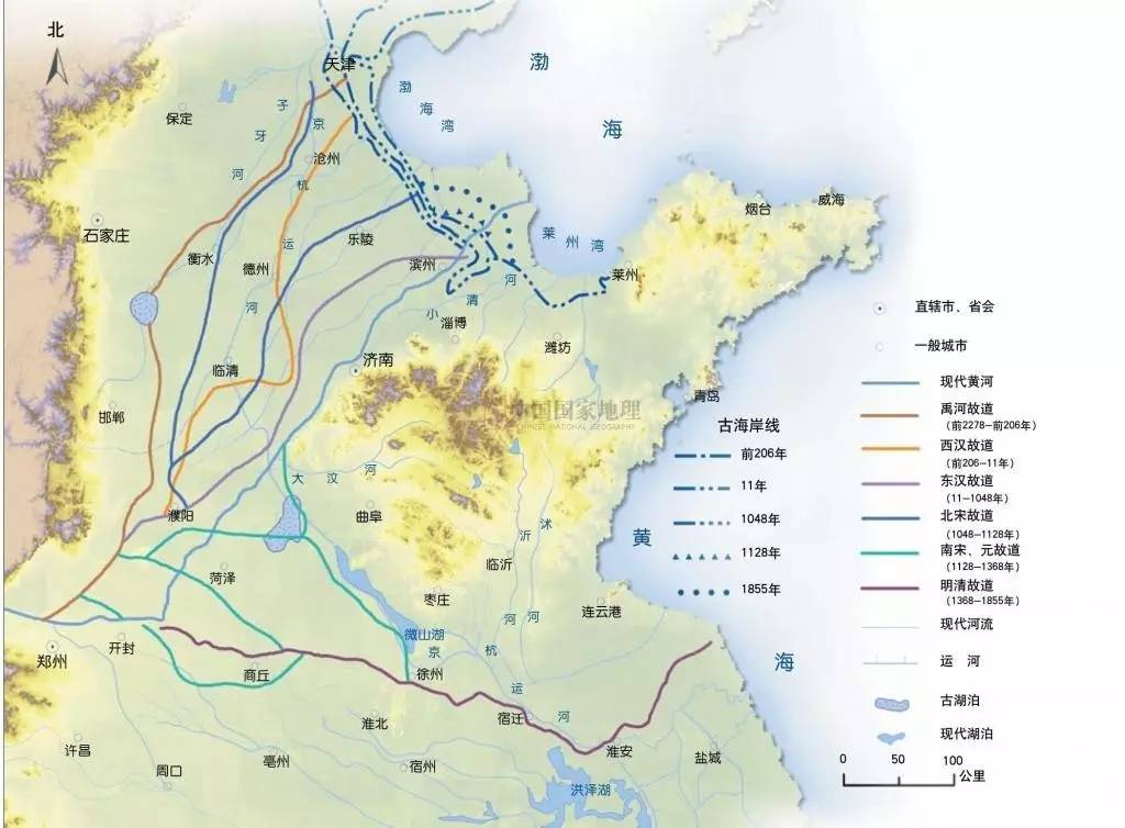 黄河下游人口较少的原因_黄河下游图片