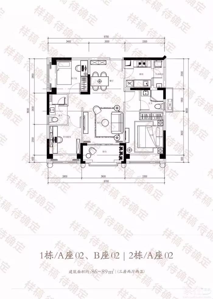 满京华云著位于松岗广深公路(107国道)与松福大道的交汇处.