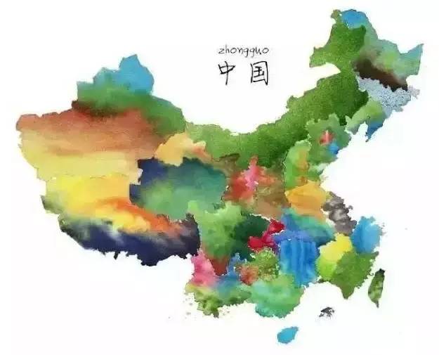 中国地图山脉