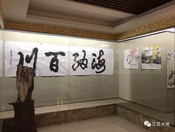 实力派书画家刘还利书画展开幕庆典