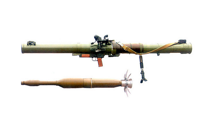 rpg-29火箭筒是苏联研制的一种可重复使用的便携式火箭筒,于80年代