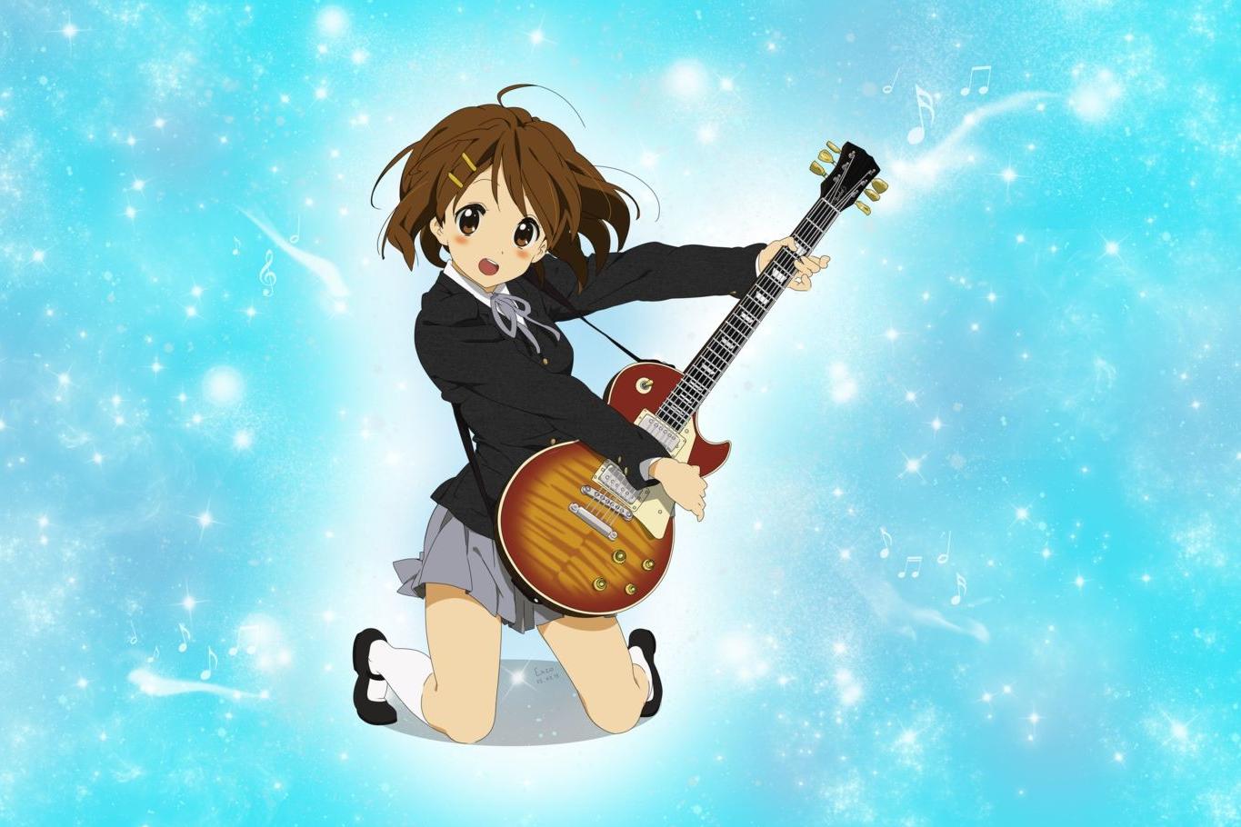 Top 136+ Imagenes de anime tocando guitarra - Destinomexico.mx