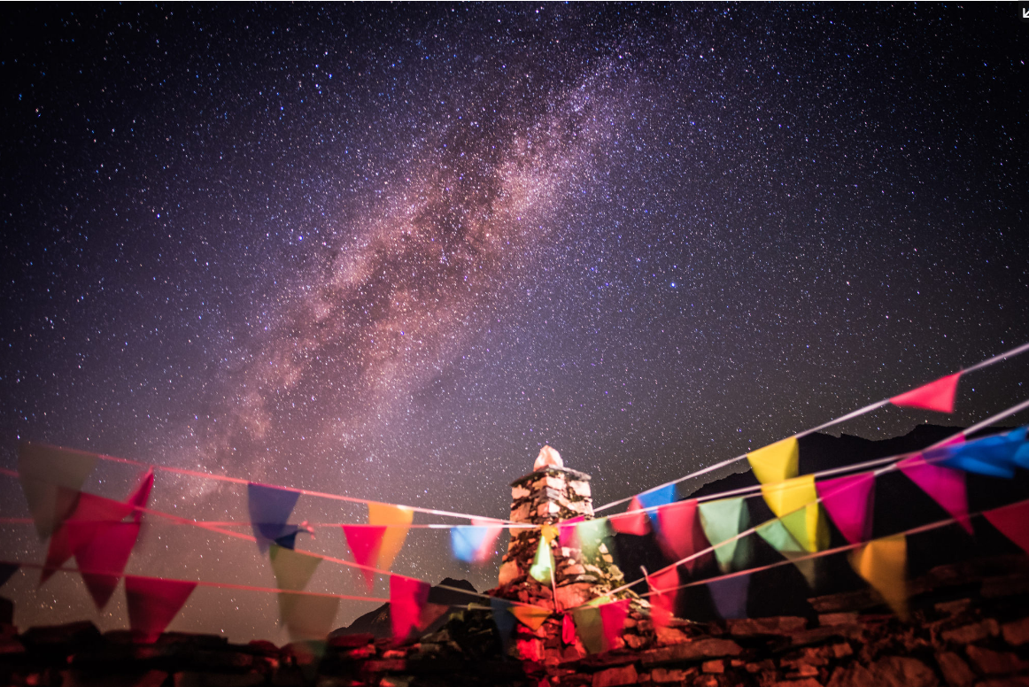 【每日一图】最美西藏：5000米高原星空 - 美骑网|Biketo.com