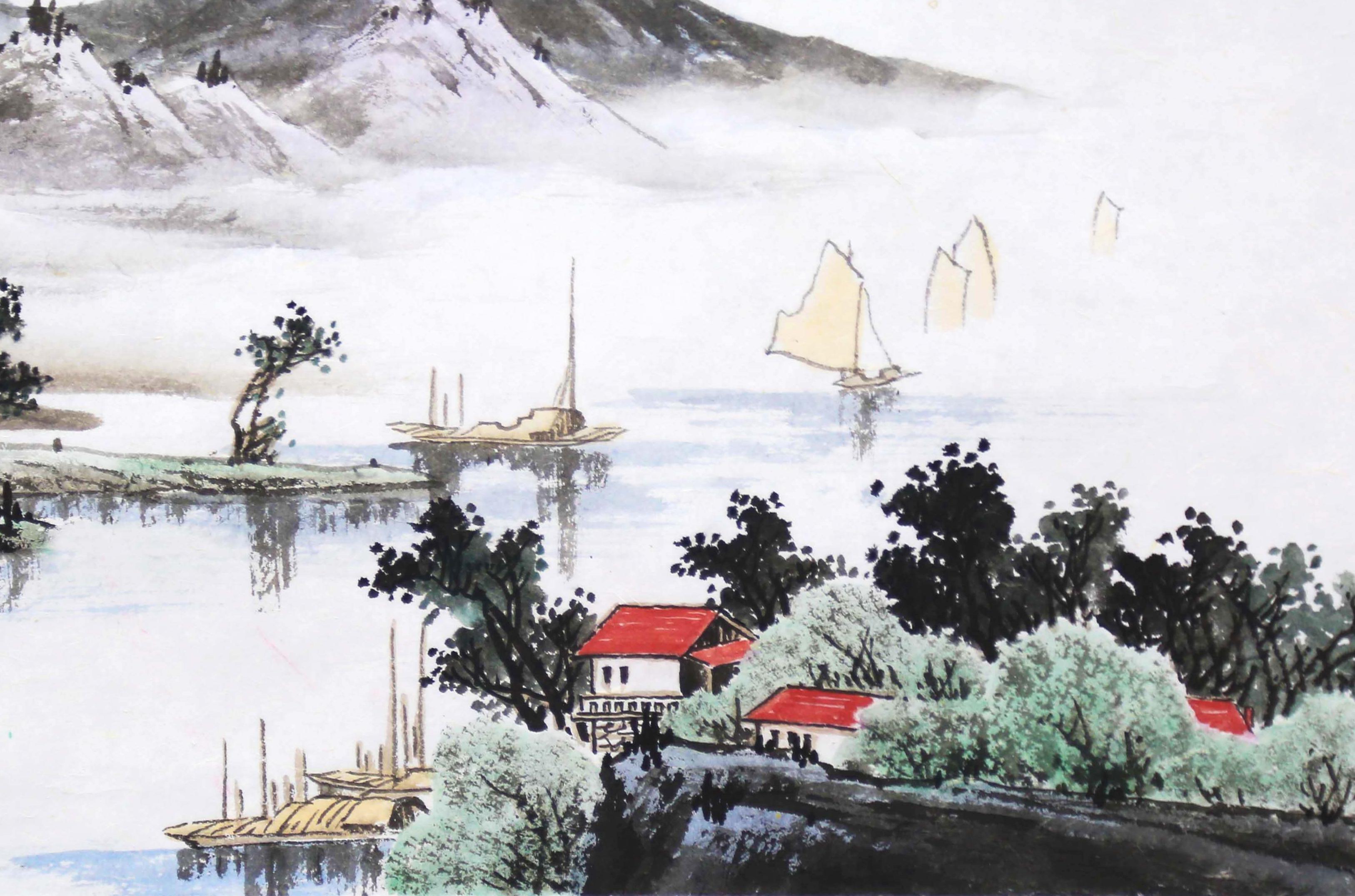 水墨丹青 · 鹤舞南村——鲁晓波中国画作品展开幕中国美术家协会