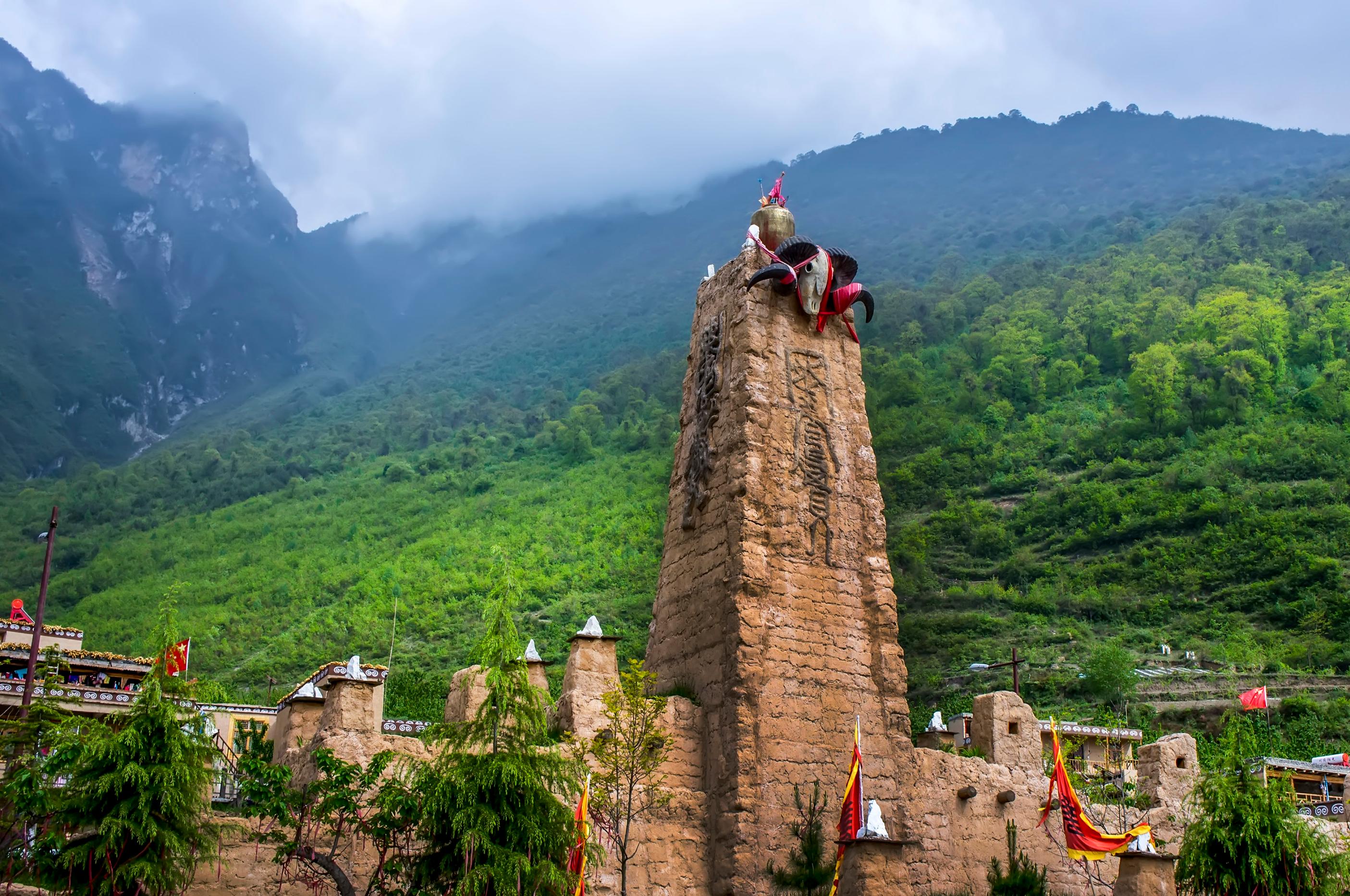 羌族碉楼——少数民族特色建筑 - 知乎