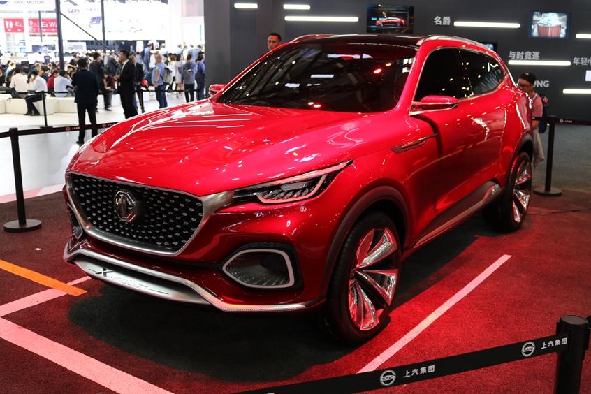 名爵首款中型suv 曝x-motion concept量产车谍照