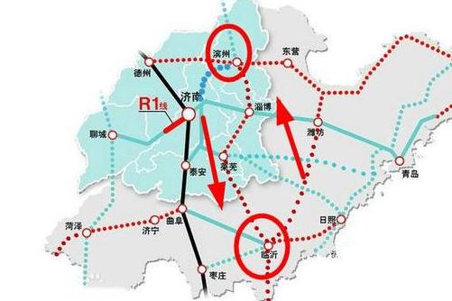 山东省正在规划一条快速铁路,途径6省市,沿线有你的家乡吗图片