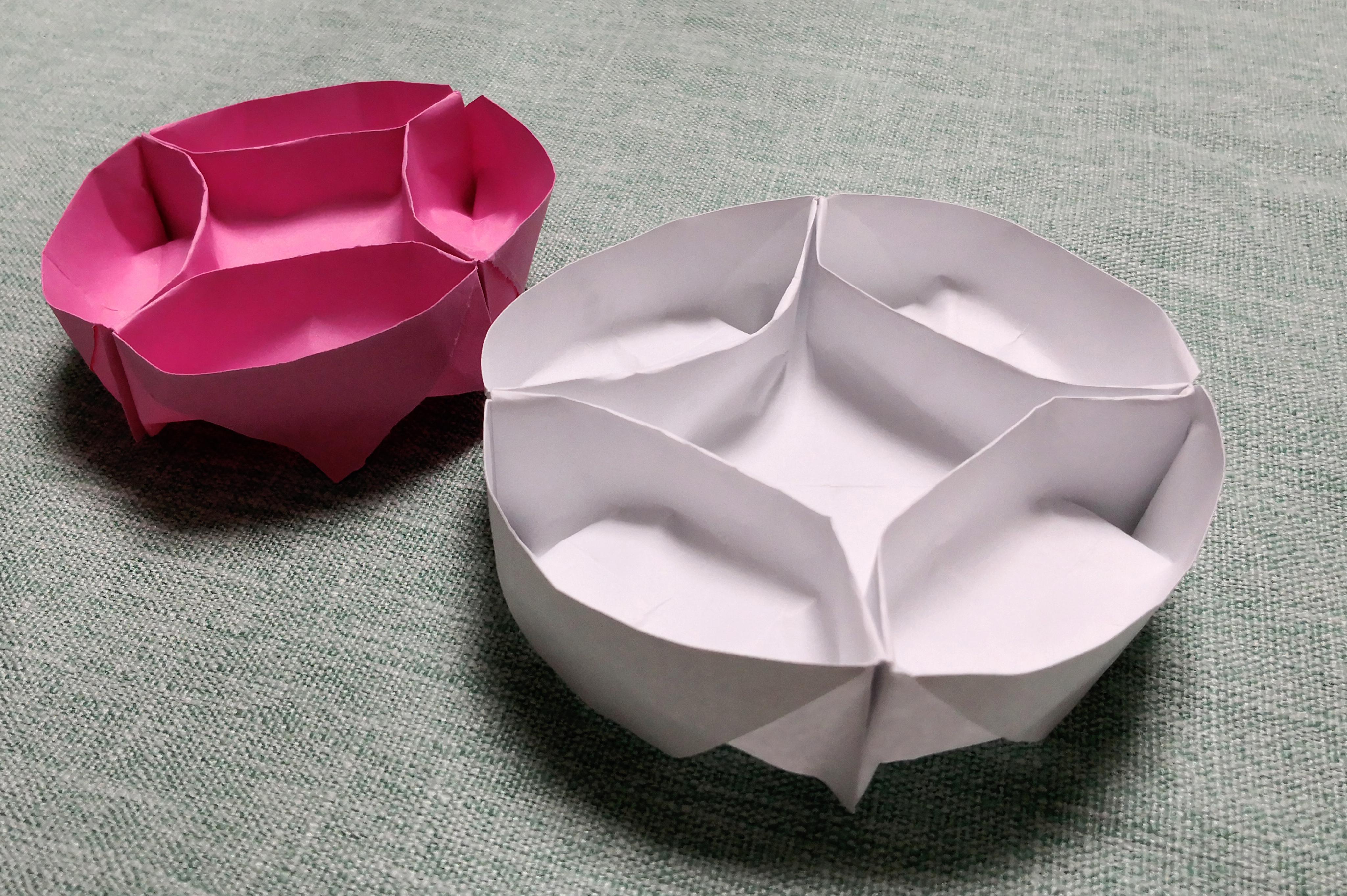 手工折纸糖果盒的折法图解教程╭★肉丁网