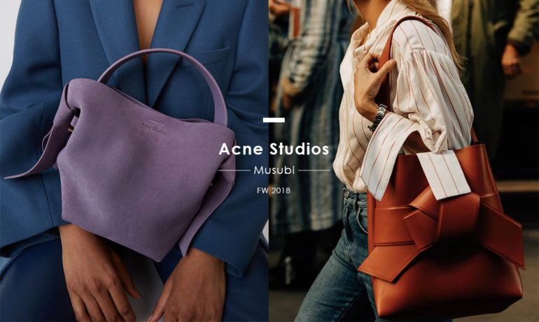 Acne Studios 极简纽结手袋同时具备成熟与青春两种风味_手机搜狐网