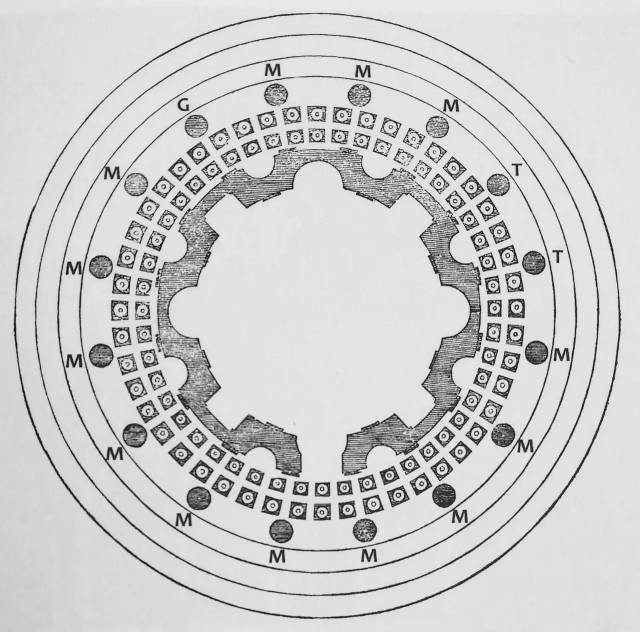 坦比哀多平面图手绘图片