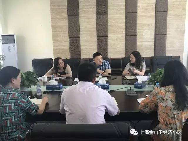 首先,由经济小区班子成员严利红,蒋国权,王海莺进行上一阶段的工作