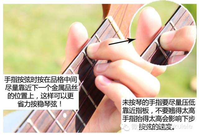吉他拨弦正确的手型图图片