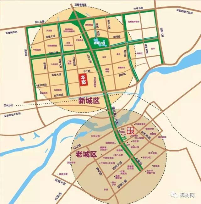 樟树市最新城区规划图图片
