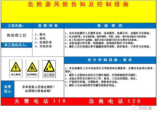 生产车间不同工作岗位所面临的安全风险,危险源辨识,你知道都有哪些