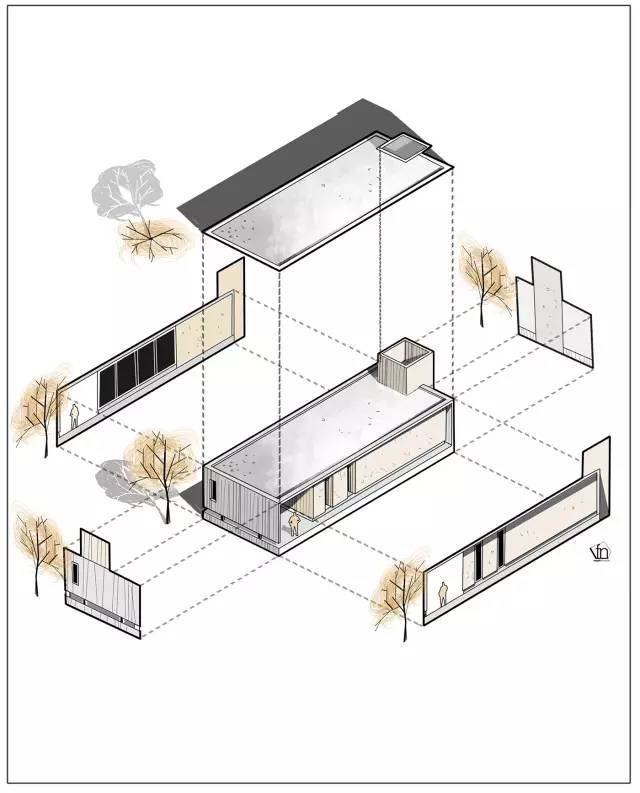 如此清新的建築表現圖,只用su ps就能做到!