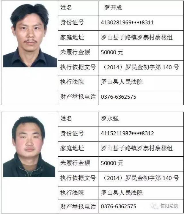 罗山飞天大盗名单图片图片