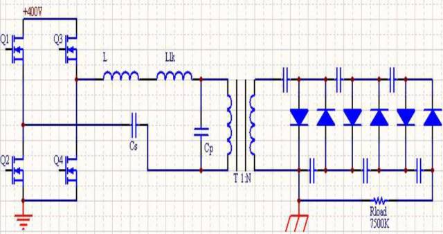 【倍壓整流】直流特種高壓電源的設計與仿真