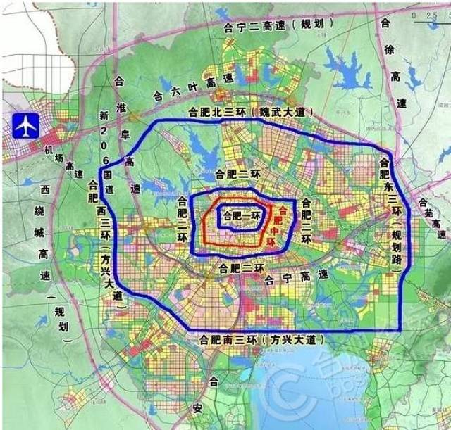 合肥北城未来规划图图片