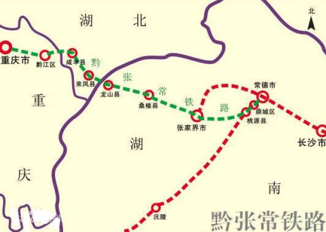 渝湘高铁确切线路图图片