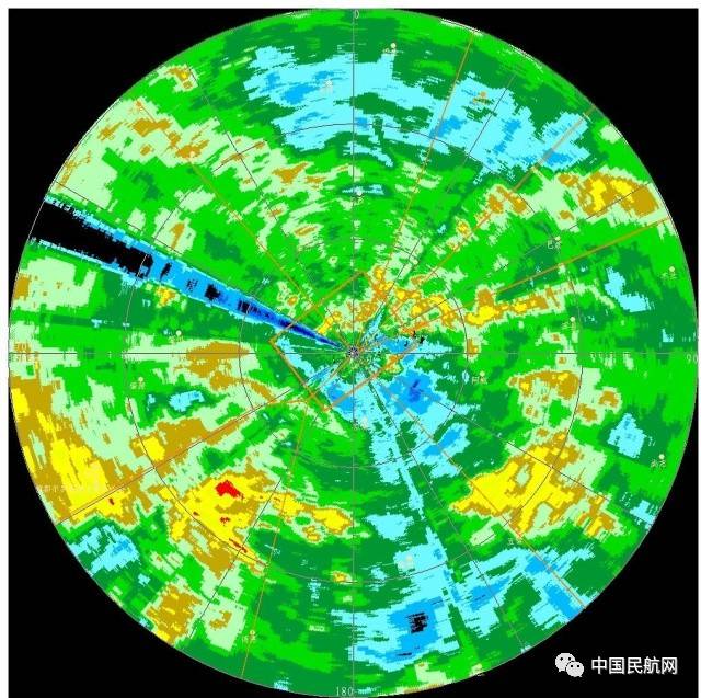 图说航空气象雷达回波