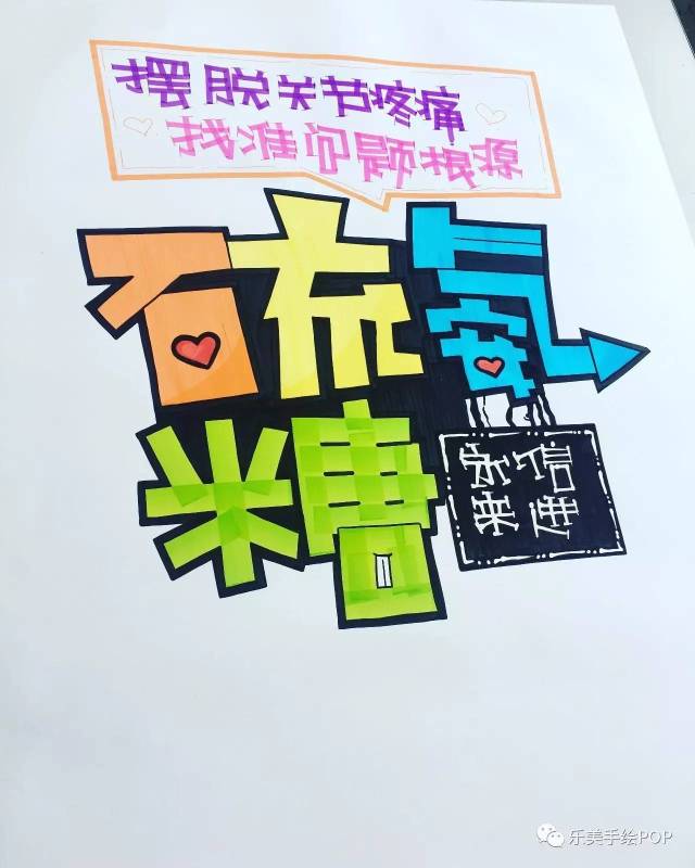 【药店pop海报】硫氨糖手绘pop海报