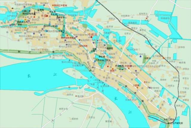沙市区社区划分地图图片
