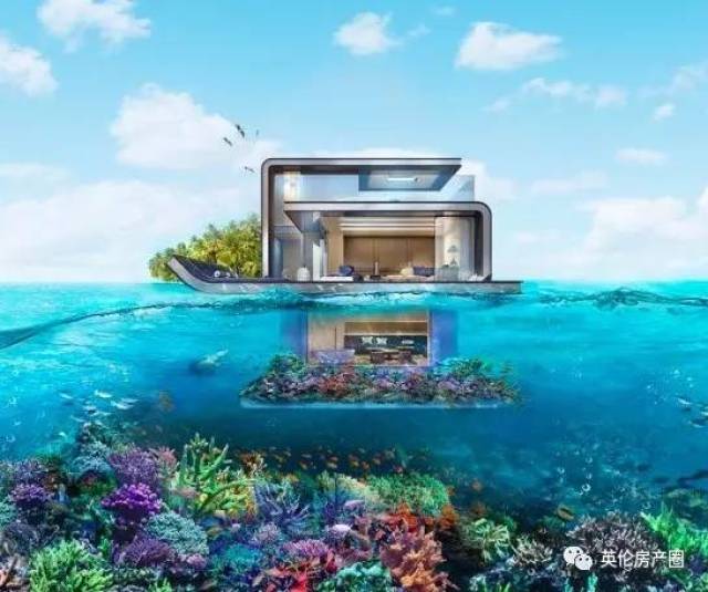 全球首个梦幻海底漂浮别墅,独享美景尽收眼底!