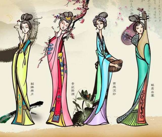 中国四大美女谁第一图片