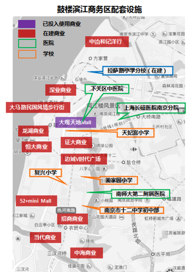 南京鼓楼滨江中学规划图片