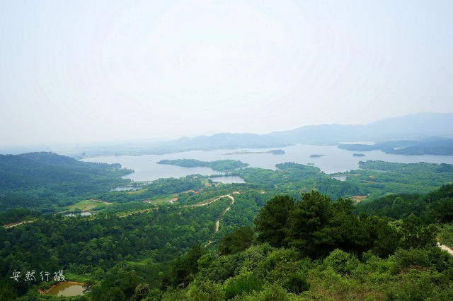 黄陂月亮湖生态景区图片