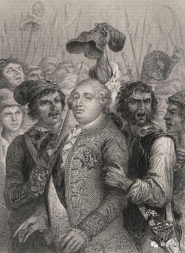 路易十六被逮捕 就在此时,有人提出了征求民意 的主张