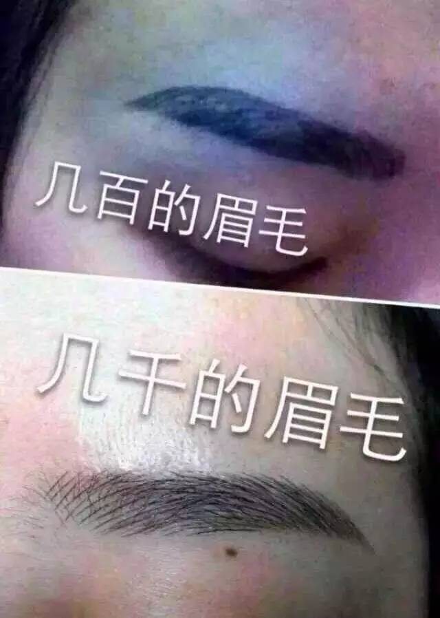 二百块钱的眉毛图片图片