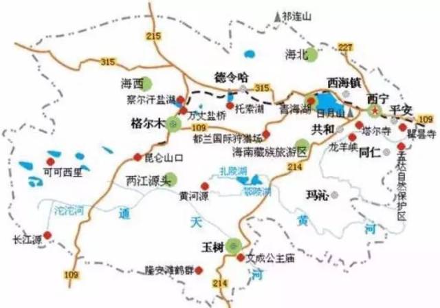 青海花土沟地图图片