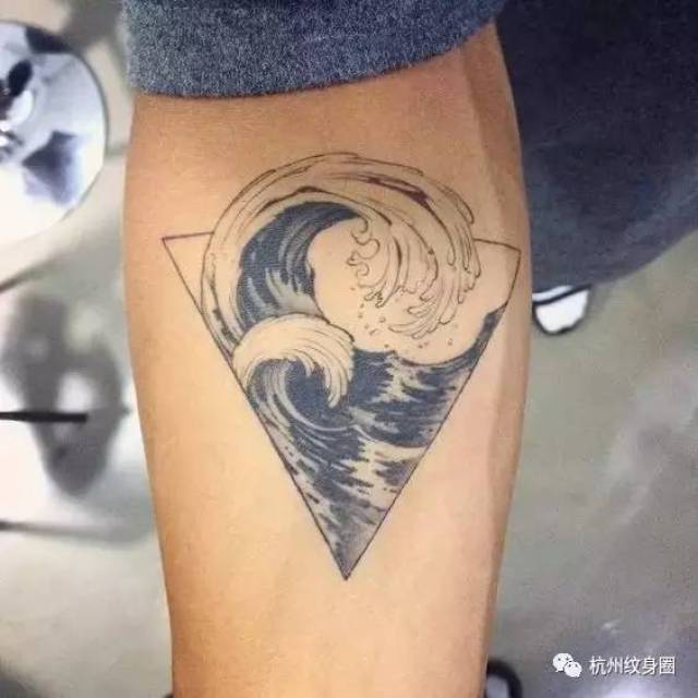 tattoo | 紋身素材:浪花