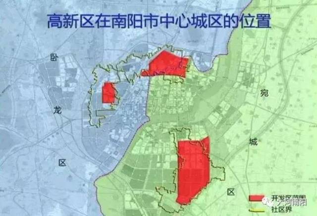 南阳市高新区地图全图图片