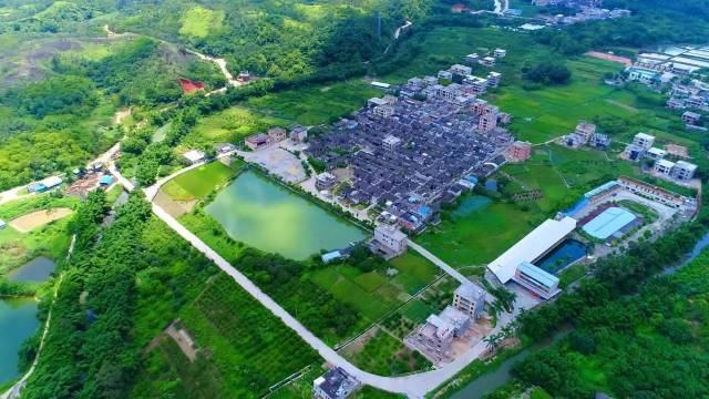 【美丽村落】里湖镇石牌汤头村(航拍视频 全景图)